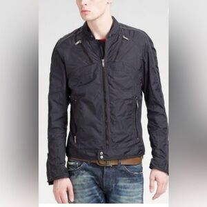 Diesel jurlo motorcycle bomber nylon jacket large